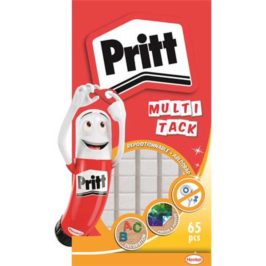 Henkel Pritt "Multi Fix" gyurmaragasztó, 65 kocka