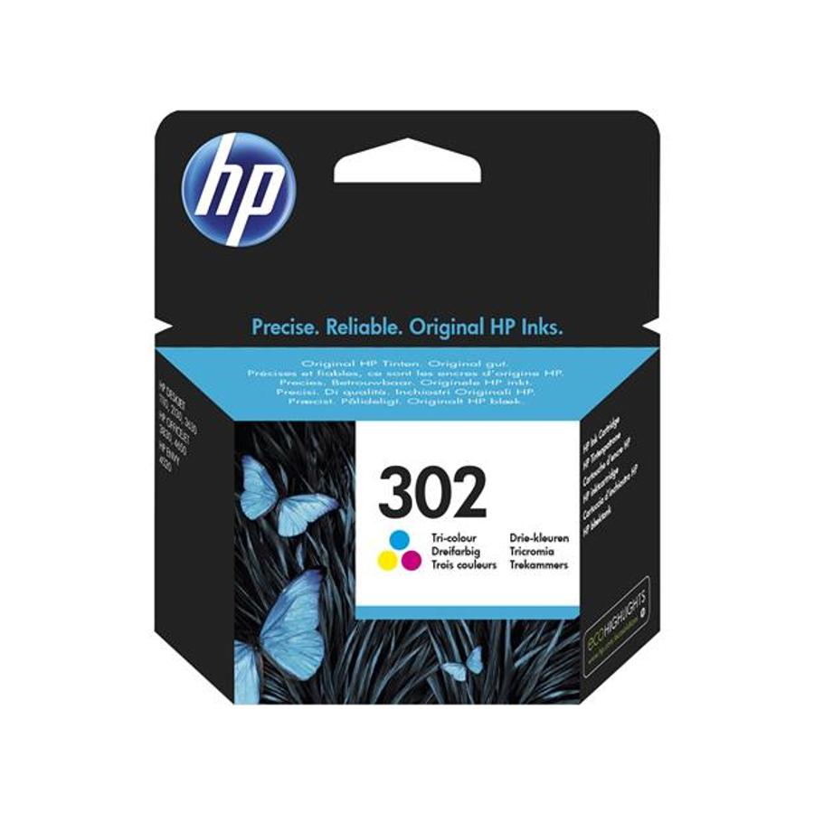 HP F6U65AE (302) színes tintapatron