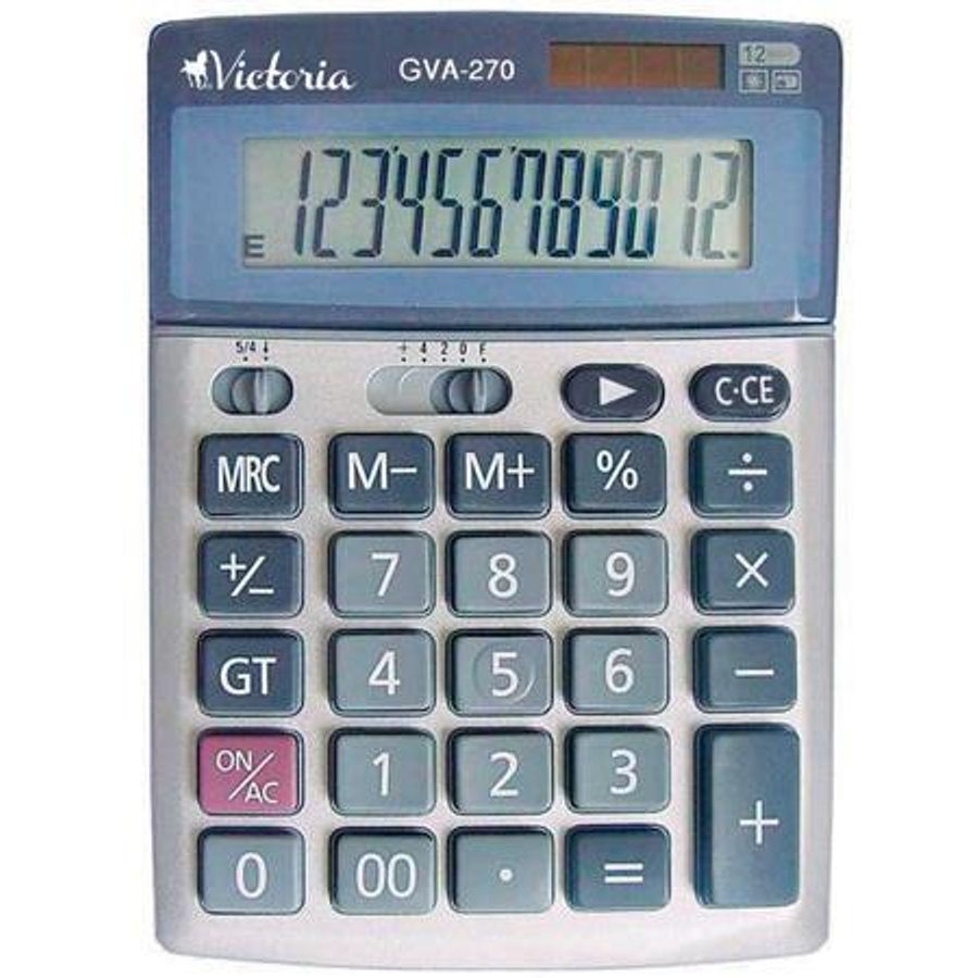 Victoria "GVA-270" asztali számológép, 12 számjegy